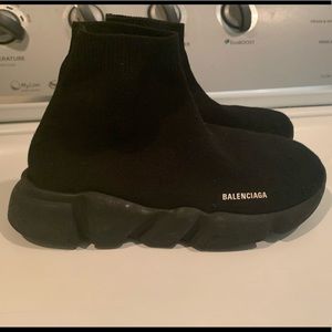 Balenciaga Kids Knit Sock Trainer Sneakers